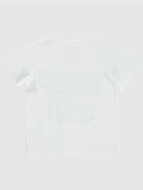 Civil Boys Deep Sea Baskılı 2-5 Yaş Tişört - Beyaz 5-6 Yaş - S000199024-20063