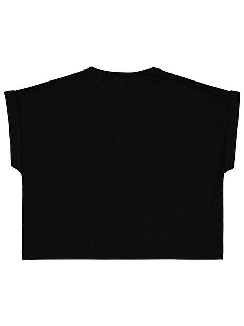 Civil Girls Summer Baskılı 10-13 Yaş Tişört - Siyah11-12 Yaş - S000364652-19351