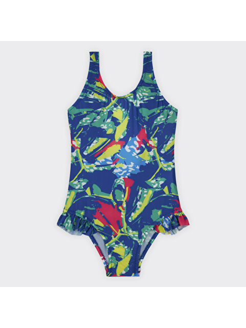 Panço Kız Çocuk Çok Renkli Mayo - S000335030-23173