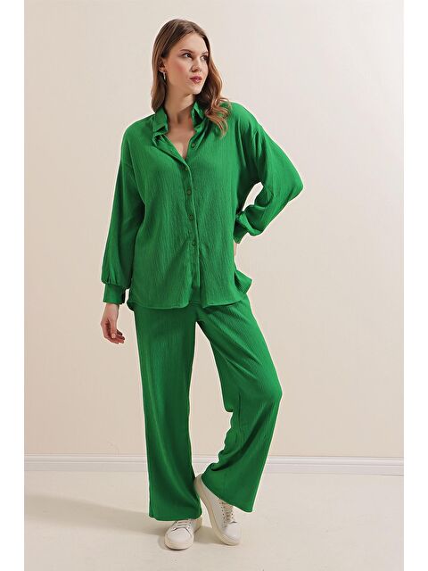 Bigdart 5858 Örme İkili Takım - Yeşil - S000089535-18194