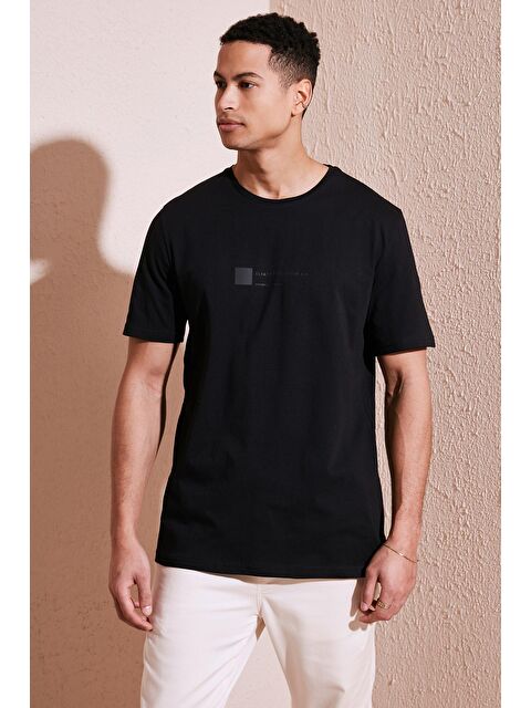 Buratti %100 Pamuk Regular Fit Bisiklet Yaka Tişört 5902622 - S000008303-19351