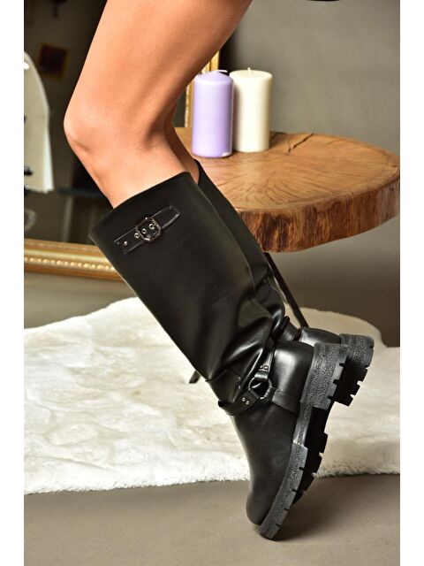 Fox Shoes R5182963 Siyah Kadın Çizme - S000056972-19351