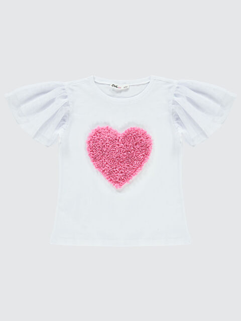 Civil Girls Kız Çocuk Tişört 4-9 Yaş Pembe