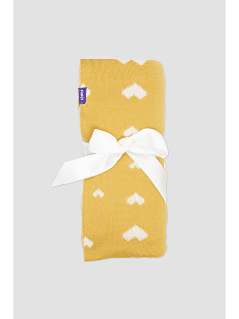 Panço Yenidoğan 80*80 cm Hardal Battaniye - S000371265-20074