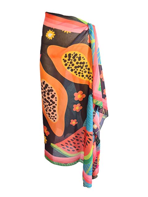 Bolder Amara Mango Desenli Pareo - S000012420-23173