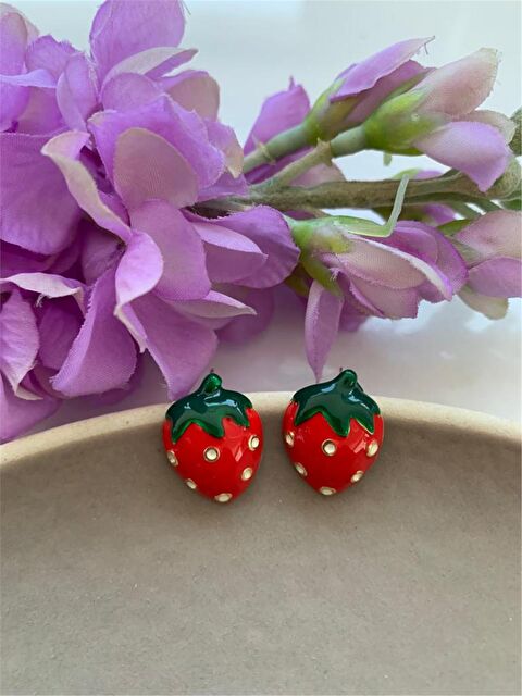 Pelin Aksesuar Çilek Küpe - S000052112-23173