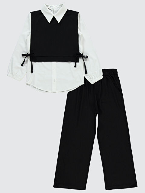 Civil Girls Kız Çocuk Takım 10-13 Yaş Siyah - S000199429-19351