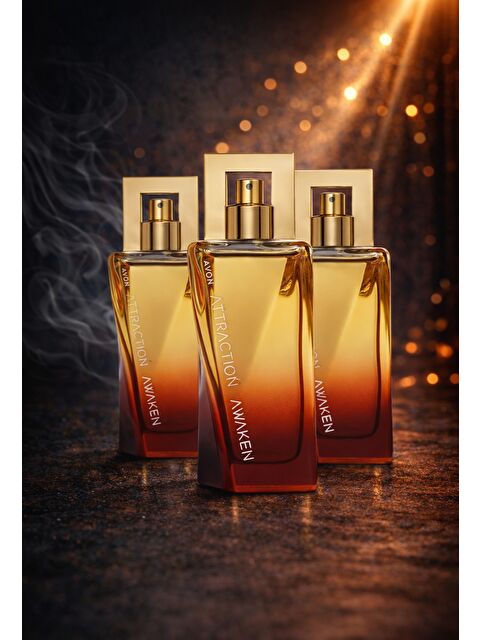 AVON Attraction Awaken Kadın Parfüm Edp 50 Ml. Üçlü Set - S000287783-10231