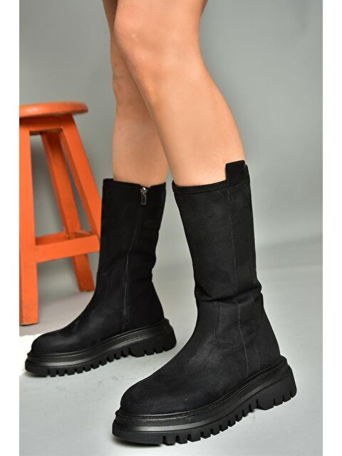 Fox Shoes R3121049 Siyah Kadın Çizme - S000081064-19351