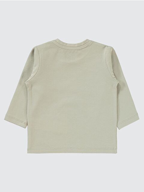 Civil Baby Dinozor Baskılı 6-18 Ay Sweatshirt - Bej6-9 Ay - S000283795-25636