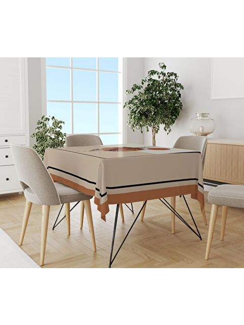 Evmila Modern Desenli Masa Örtüsü Renkli - S000048934-23173