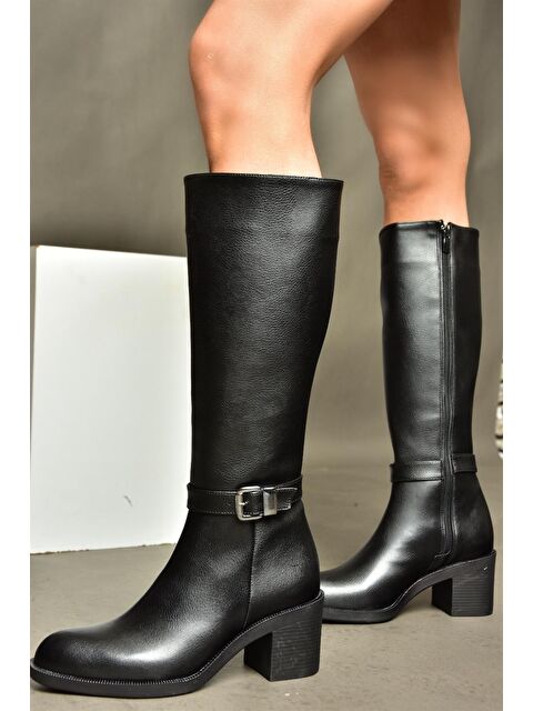 Fox Shoes R4048048 Siyah Kadın Çizme - S000081066-19351