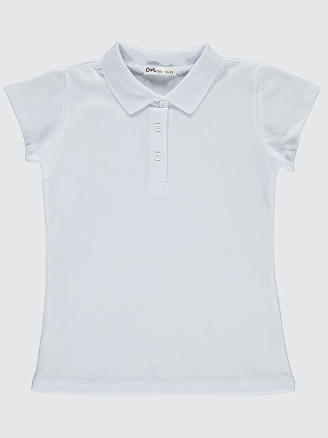 Civil Kız Çocuk Tişört 10-13 Yaş Beyaz - S000283824-20063