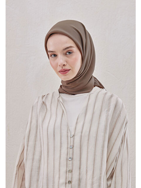 Fresh Scarfs Pamuk İpek Eşarp Vizon