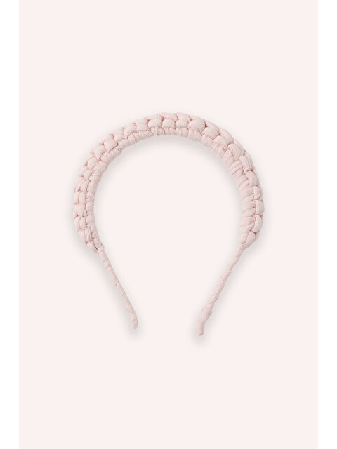 Panço Kız Çocuk Pembe Örgü Taç - S000448439-20024