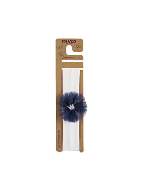 Panço Kız Çocuk Tüllü Lacivert Saç Bandı - S000448435-21164