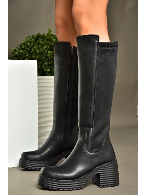 Fox Shoes R9960217 Siyah Kadın Çizme - S000081072-19351