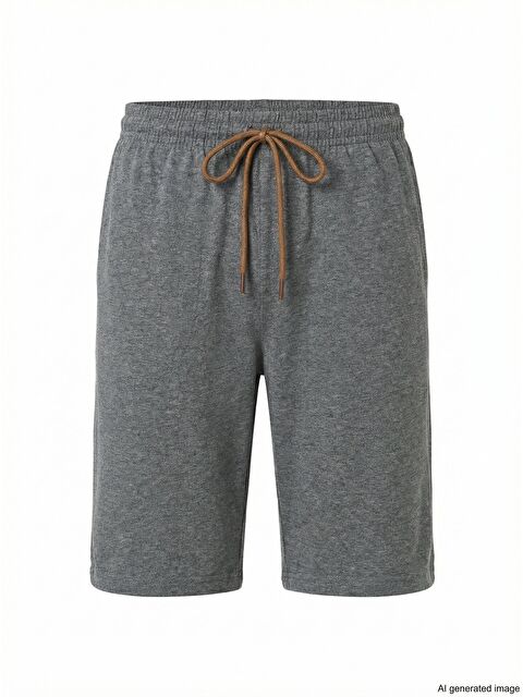 Formo Erkek %100 Organik Pamuk Cepli Yüksek Kaliteli Battal Şort