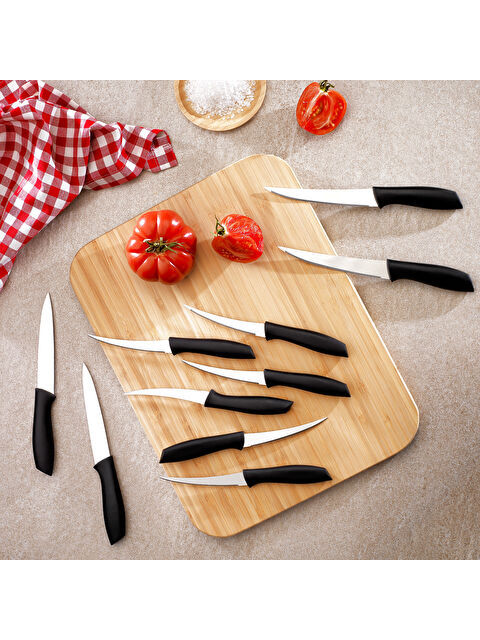 SCHAFER Quick Chef Bıçak Seti 10 Parça-Siyah - S000434335-19351