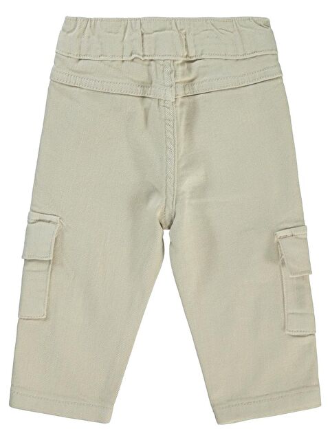 Civil Baby Kargo Cepli 6-18 Ay Pantolon - Bej 6-9 Ay - S000334853-19928
