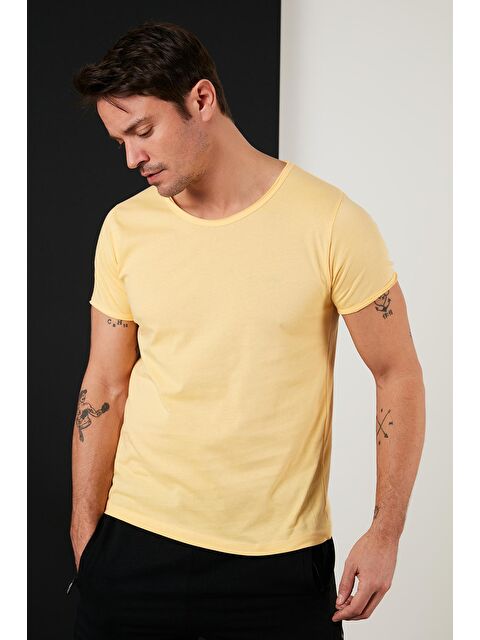 Buratti % 100 Pamuklu Bisiklet Yaka Basic Tişört 5412008 - S000001768-20072