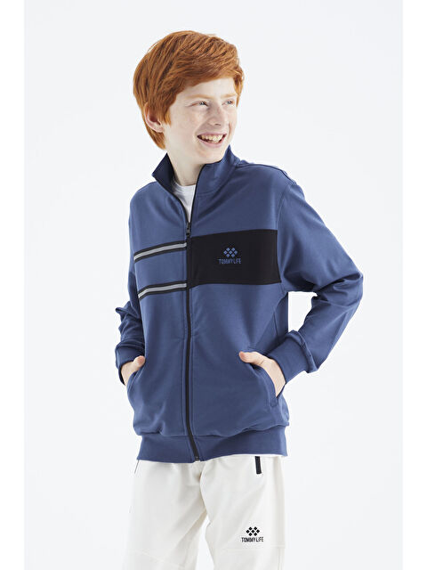 Tommylife Parlament Dik Yaka Erkek Çocuk Sweatshirt - 11183 - S000192611-19393