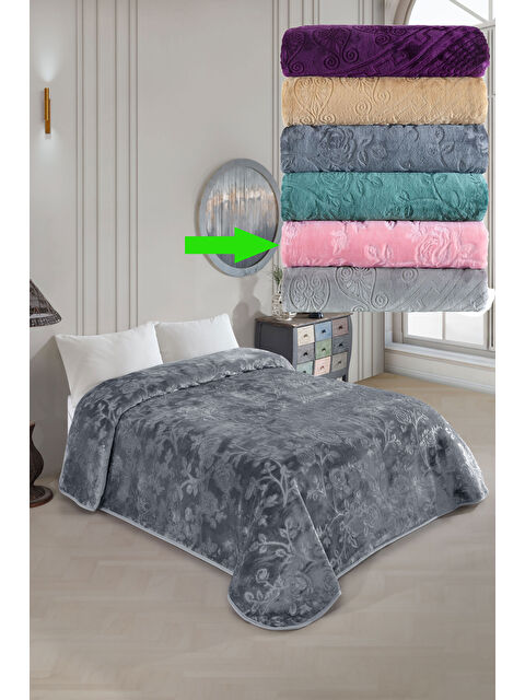 Varol Royal Touch Lüks Kalın Battaniye 220x240 cm — Yumuşak, Sıcak ve Dayanıklı - S000463071-20024