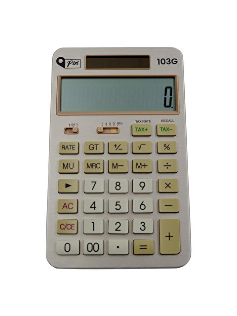 Pin 103G 12 Hane Gold Hesap Makinesi GKE - S000102955-20076