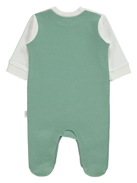 Civil Baby Kaplan Baskılı 1-9 Ay Tulum - Haki 9-12 Ay - S000346164-18547