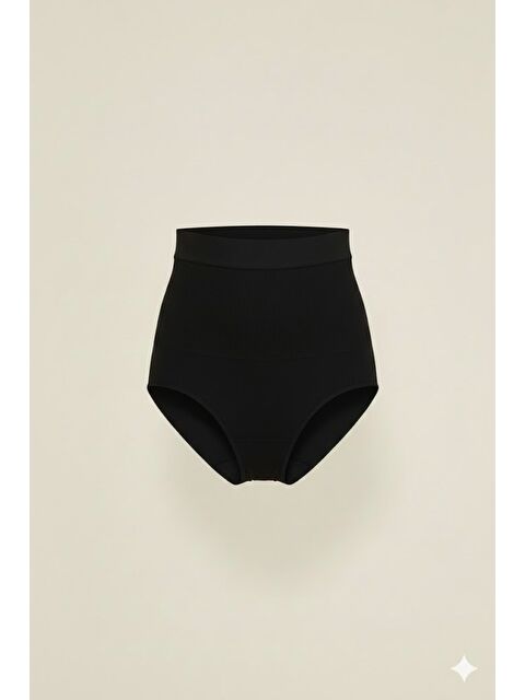 C&City C12026 Agraflı Korse Siyah - S000222342-19351