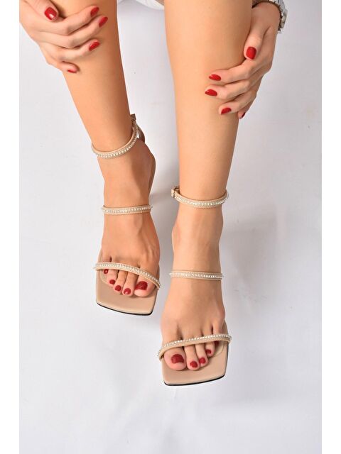 Fox Shoes Ten Kadın Topuklu Ayakkabı K404920109 - S000043118-26407