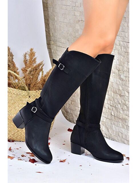Fox Shoes L6742300 Siyah Kadın Çizme - S000056108-19351