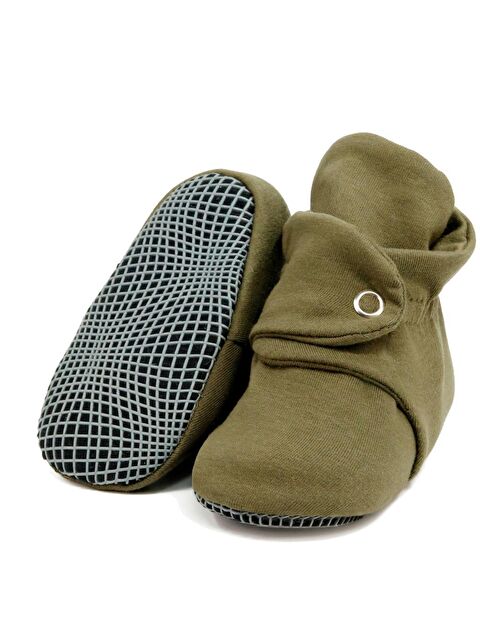 Ella Bonna Organik Pamuk Bebek Pandufu, Kaydırmaz Taban, Yenidoğan Patiği, Ev Kreş Ayakkabısı - S000251866-18547