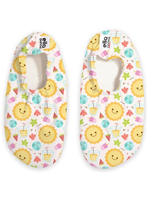 Ella Bonna Bebek Çocuk Deniz Ayakkabısı, Kaydırmaz Taban, Unisex Havuz Patiği - S000261458-37374