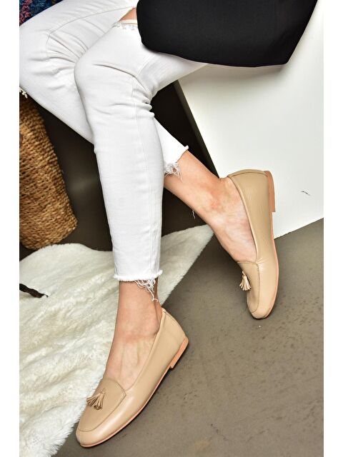 Fox Shoes R6670012 Ten Kadın Babet - S000082948-25638