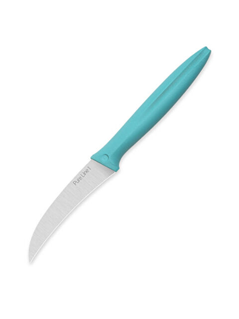 PİRGE Pure Line Turkuaz Kıvrık Soyma Bıçağı 9cm - S000287075-20055