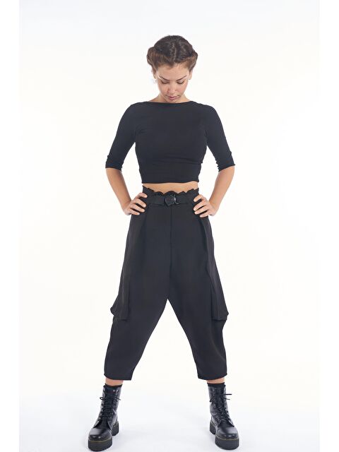 Catz Clothes Kadın Şalvar Pantolon Laila Black - S000119505-19351