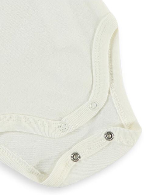 Civil Baby Annesinin Balı Sfr.Kol1-36 Ay Çıtçıtlı Badi - Ekru 24-36 Ay - S000204813-19965