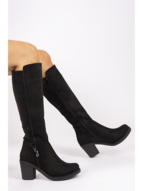 Fox Shoes G674252002 Siyah Kadın Çizme - S000057049-19351