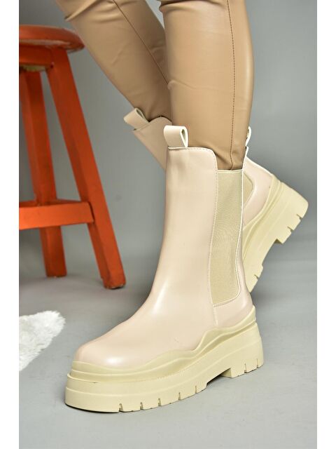 Fox Shoes N2804200 Ten Kadın Bot - S000054672-26407