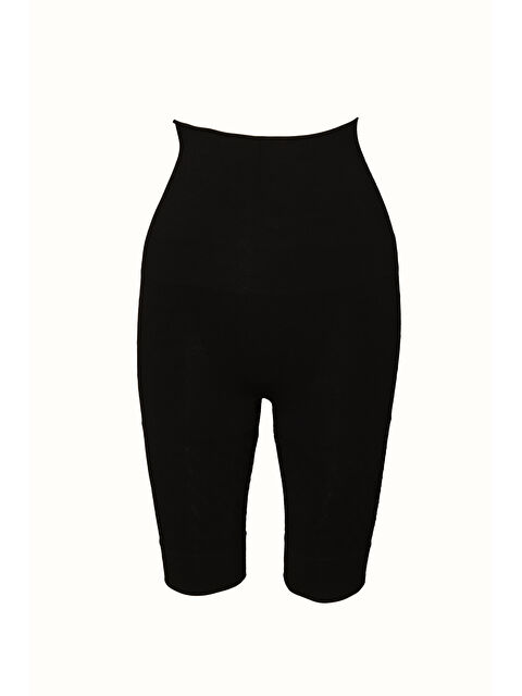 C&City C12015 Kadın Double Uzun Paça Korse Siyah - S000222379-19351