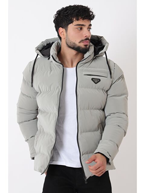 Stilkombin Cep Fermuarlı Armalı Nova Kışlık Şişme Mont PLDP 2959-NM_50451 - S000420842-20600