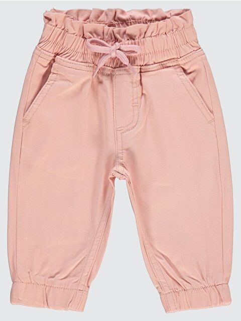 Civil Baby Bel Fırfırlı 6-18 Ay Pantolon - Pudra 9-12 Ay - S000201944-7152