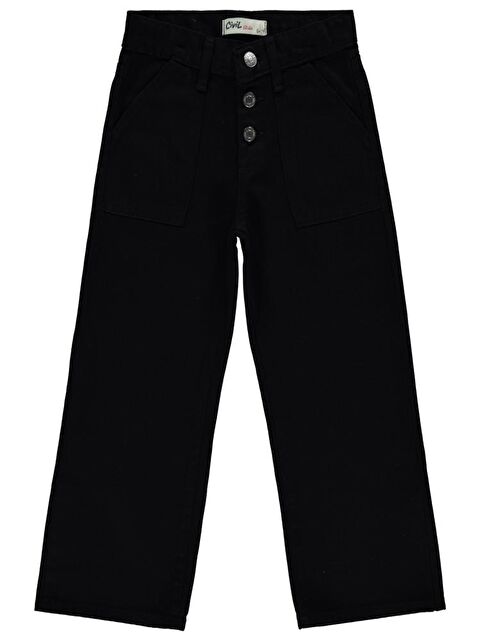 Civil Girls Cepli 6-9 Yaş Pantolon - Siyah6-7 Yaş - S000362286-19351