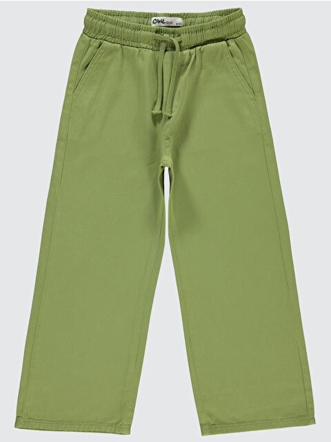 Civil Girls Bol Paça 6-9 Yaş Pantolon - Haki9-10 Yaş - S000216285-18547