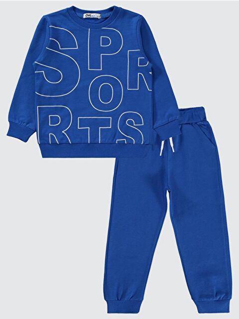 Civil Boys 2-5 Yaş Eşofman Takımı - Mavi 2-3 Yaş - S000285660-23710