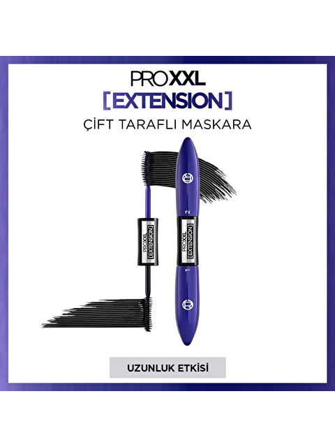 L'Oreal Paris Pro XXL Extension Çift Taraflı Maskara - Uzunluk Etkisi - S000107140-19351
