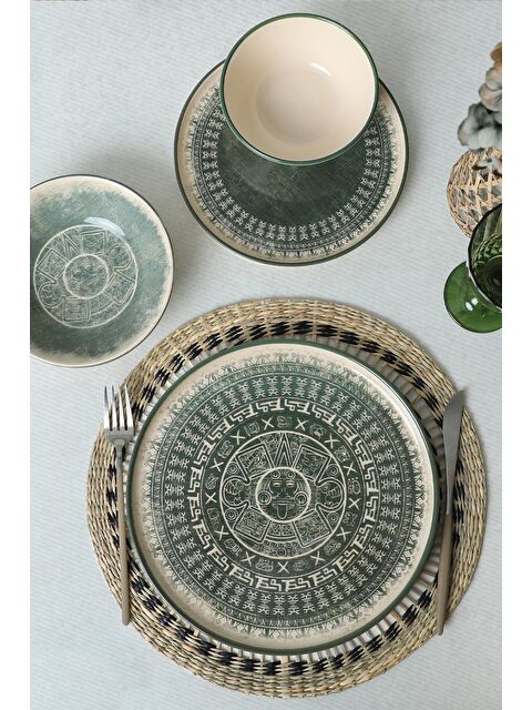 Keramika Maya Yemek Takımı 24 Parça 6 Kişilik - S000027577-23173