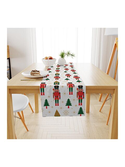 Evmila Yılbaşı Desenli Runner Modeli 40x140 cm - S000087660-23173