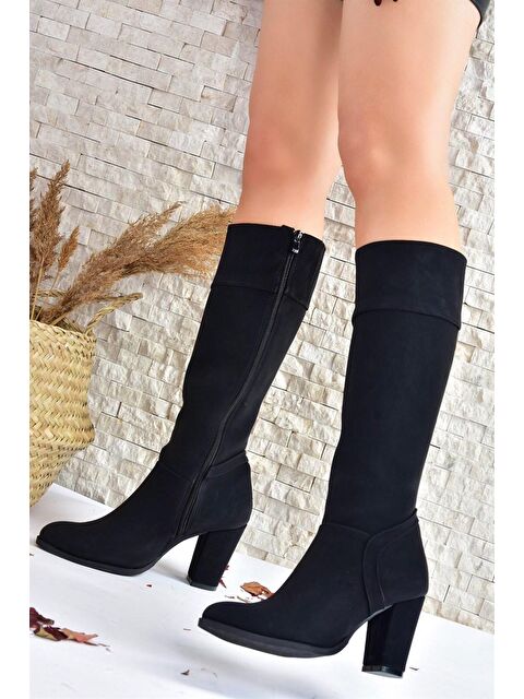 Fox Shoes L6742912 Siyah Kadın Çizme - S000056937-19351